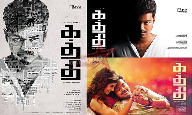 kaththi posters fi