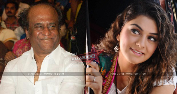 rajinikanth hansika uyire uyire copy