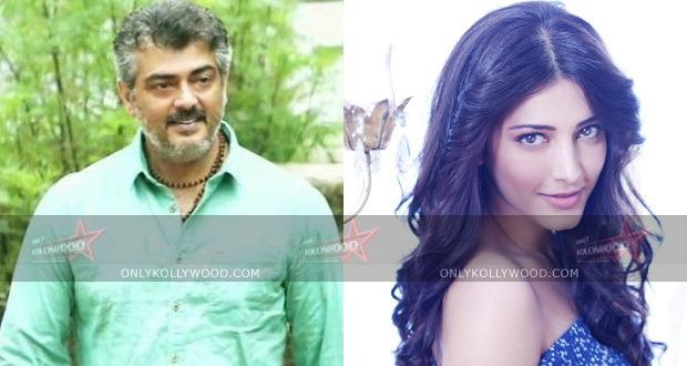 Ajith shruti haasan thala 56 copy