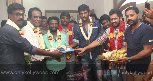 Vishal - Pandiraj Movie Launch Stills