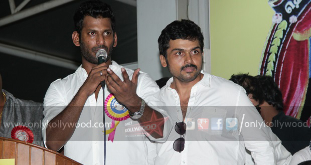 vishal karthi nadigar sangam elections copy