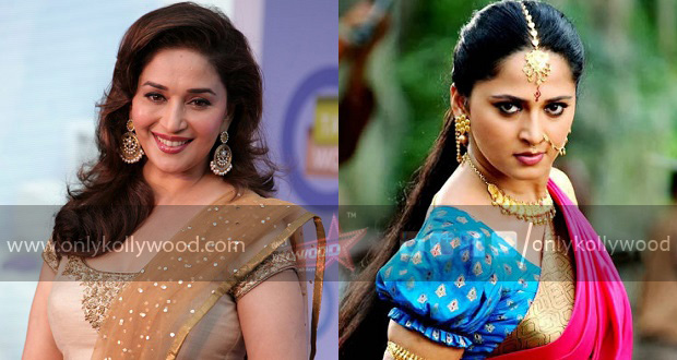 madhuri dixit anushka baahubali 2