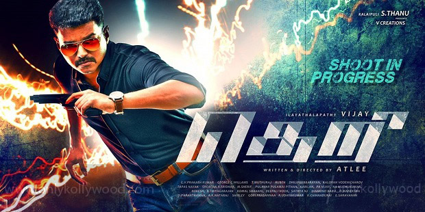 theri movie poster