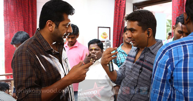 Miruthan Working Stills