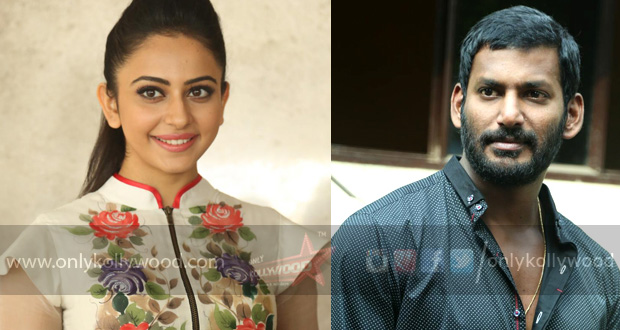 Rakul Preet confirmed opposite Vishal in Mysslin's Thupparivaalan