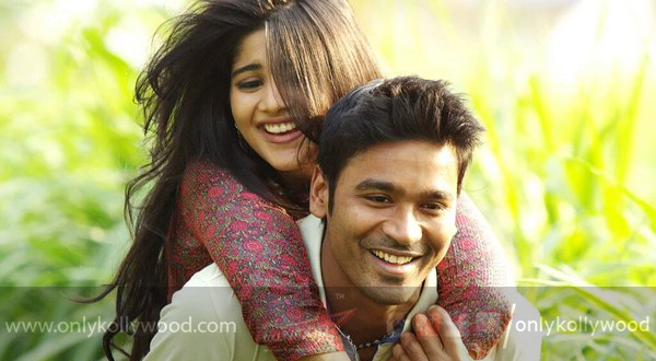 dhanush megha akash Enai Nokki Paayum Thota web