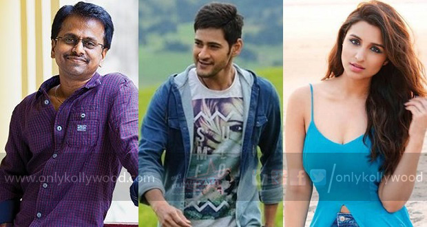 ar murugadoss mahesh babu Parineeti Chopra