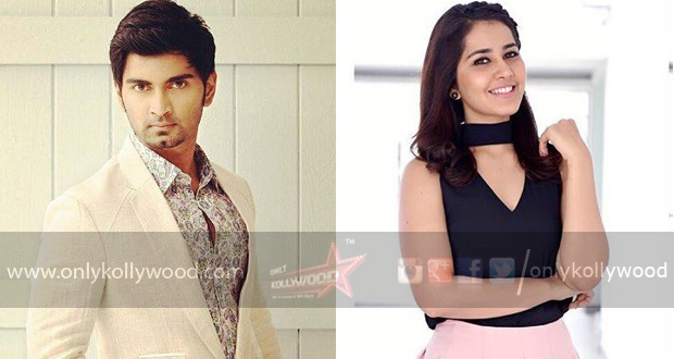 Raashi Khanna paired opposite Atharvaa in Imaikkaa Nodigal