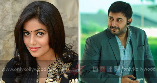 Poorna to play Arvind Swami's wife in Sathuranga Vettai 2