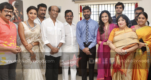 Rajinikanth flags off shooting of VIP 2