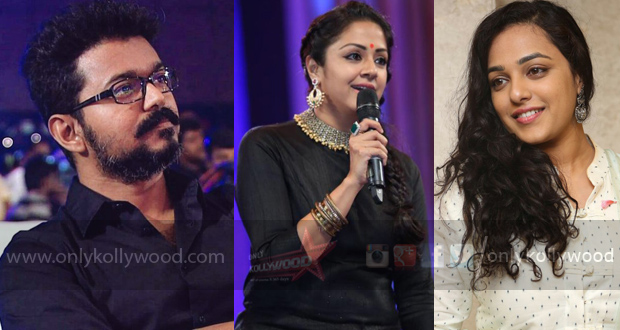 Vijay 61 Nithya Menen reportedly replaces Jyothika!