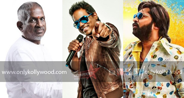 AAA STR Simbu - Ilaiyaraja croons a folk number for Yuvan Shankar Raja
