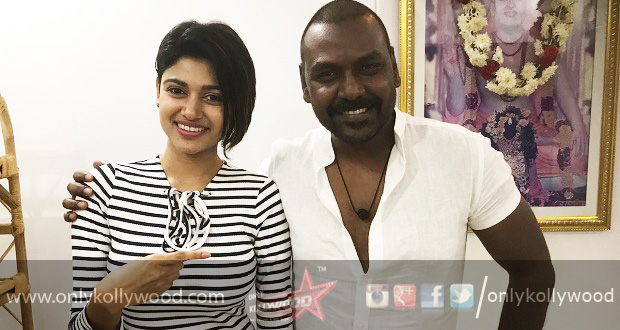 Oviya signs Kanchana 3