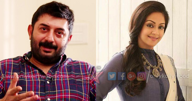 Arvind Swami & Jyotika play a married couple in Mani Ratnam's Chekka Chivantha Vaanam