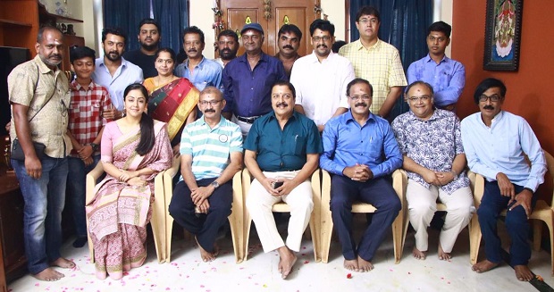 Jyotika’s Kaatrin Mozhi starts rolling in Chennai
