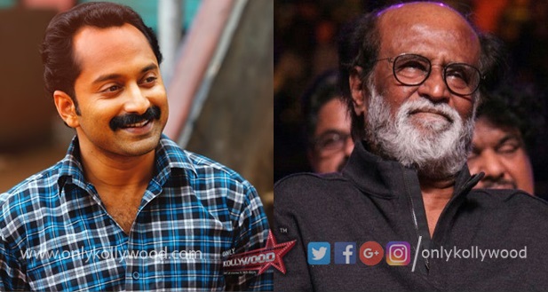 Fahadh Faasil approached for Rajinikanth - Karthik Subbaraj film