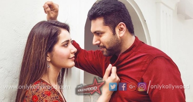 adanga maru jayam ravi raashi khanna