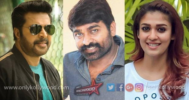 Vijay Sethupathi, Nayanthara and Mammootty to star in a bilingual film